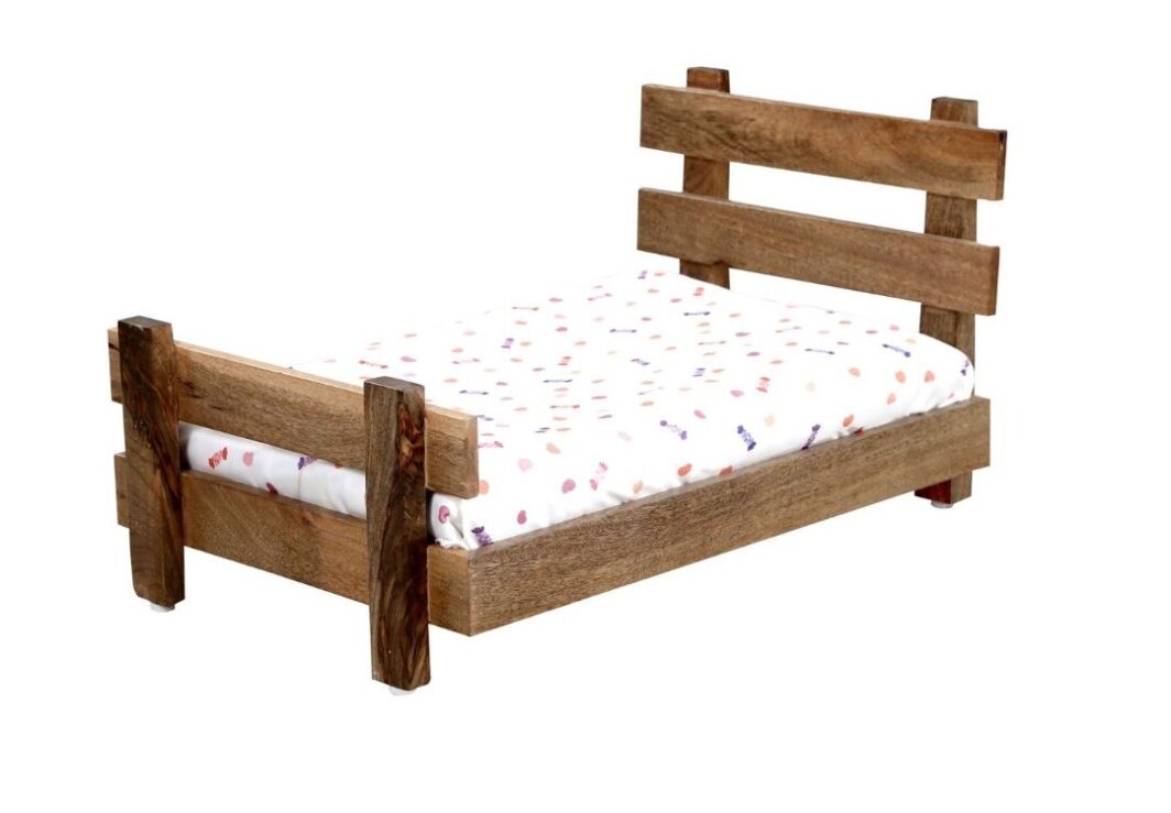 kids wooden bed