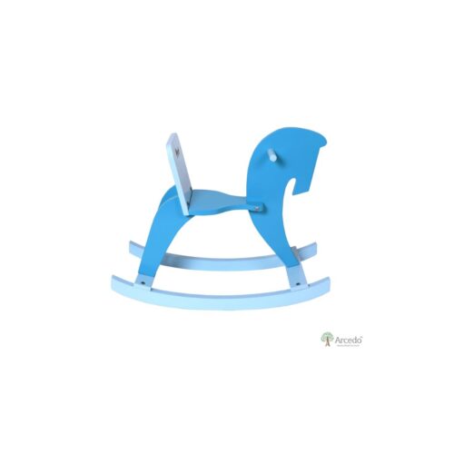 Blue wooden rocking hourse | wooden rocking hourse | buy kids furniture online